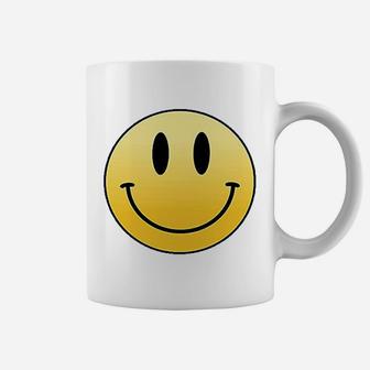 Smiley Face Circle Coffee Mug | Crazezy UK