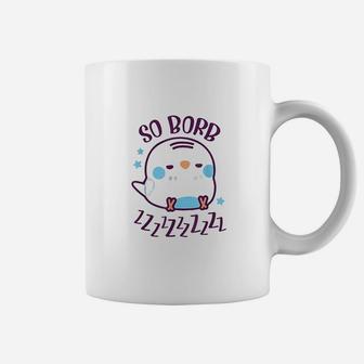 So Borb Zzzzz Sleepy Budgie Lover Gift Budgerigar Parrot Coffee Mug | Crazezy DE