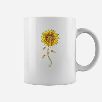 Softball Lover I Woll Be Her Biggest Fan Always Sunflower Coffee Mug | Crazezy CA