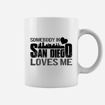 Someone In San Diego Loves Me Coffee Mug | Crazezy