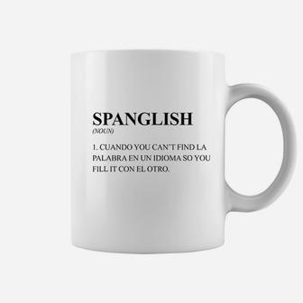 Spanglish Bilingual Spanish Latino Coffee Mug | Crazezy UK