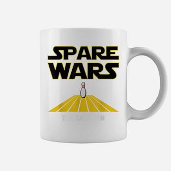 Spare Wars - Funny Bowler & Bowling Parody Coffee Mug | Crazezy DE