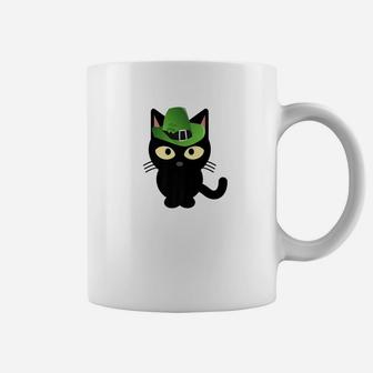 St Patricks Day Cat For Boys Girls Kids Women Men Coffee Mug - Seseable