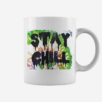 Stay Chill Bright Rainbow Coffee Mug - Thegiftio UK