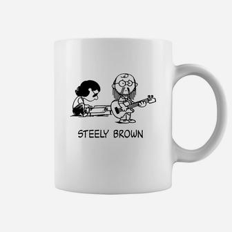 Steely Brown Tee Coffee Mug - Thegiftio UK