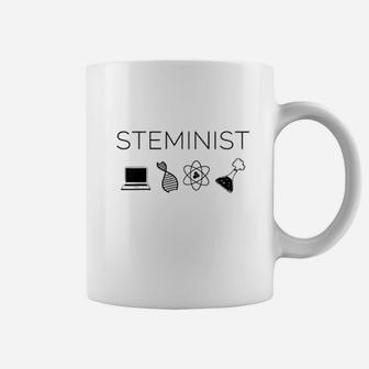 Steminist Female Scientist Coffee Mug | Crazezy