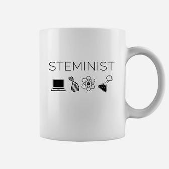 Steminist Female Scientist Woman In Stem Coffee Mug | Crazezy UK