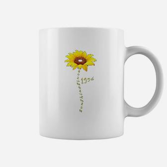 Sunshine Since 1996 25Th Birthday Gift 25 Years Old Sunflower Coffee Mug | Crazezy AU