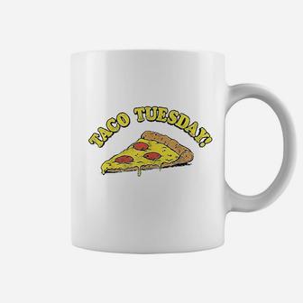 Taco Tuesday Pizza Coffee Mug | Crazezy
