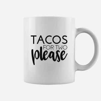 Tacos For Two Please Coffee Mug - Thegiftio UK