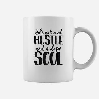 Terry Raglan She Got Mad Hustle Coffee Mug | Crazezy