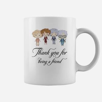Thank You For Being A Friend Coffee Mug - Thegiftio UK