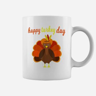Thanksgiving Turkey Happy Thanksgiving Funny Holiday Print Coffee Mug | Crazezy UK