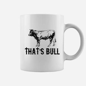That's Bull Funny Country Western Coffee Mug - Thegiftio UK