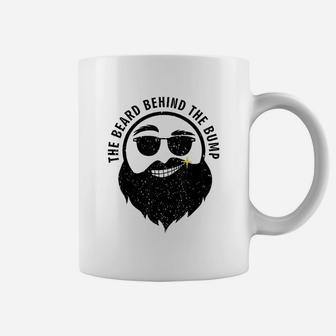 The Beard Behind The Bump Funny Beard Bump Coffee Mug | Crazezy AU