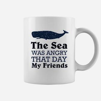 The Sea Was Angry That Day My Friends All Seasons Heather Royal Coffee Mug - Thegiftio UK
