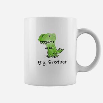 The Spunky Stork Dinosaur Big Sister Little Brother Matching Siblings Coffee Mug | Crazezy