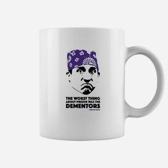 The Worst Thing About Prison Was The Dementors Prison Mike Coffee Mug - Thegiftio UK