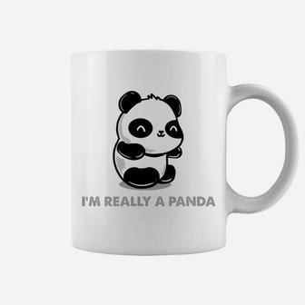This Is My Human Costume Im Really A Panda Sweatshirt Coffee Mug | Crazezy DE