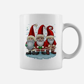 Three Nordic Gnomes Winter Christmas X-Mas Gift Sweatshirt Coffee Mug | Crazezy