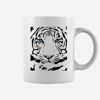 Tiger Tigress Face Fierce And Wild Beautiful Big Cat T Shirt Coffee Mug | Crazezy