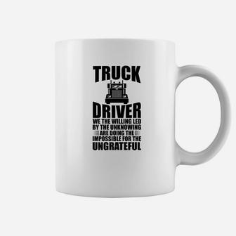 Trucker Shirts Truck Driver S Men Dad Grandpa Uncle Gifts Coffee Mug - Thegiftio UK