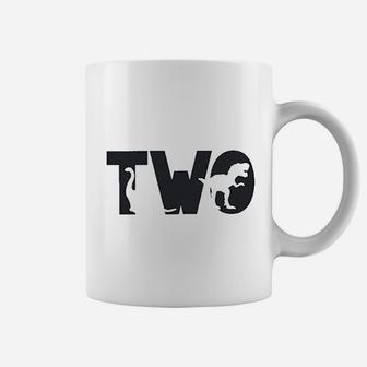 Two 2 Second 2Nd Dinosaur Birthday Coffee Mug | Crazezy