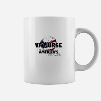 Va Nurse Caring For America White Coffee Mug | Crazezy DE