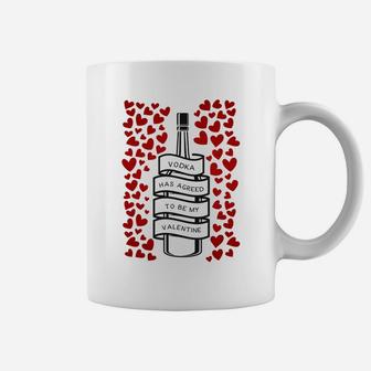 Valentines Vodka For Single Coffee Mug - Thegiftio UK