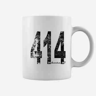 Vintage Area Code 414 Coffee Mug | Crazezy UK