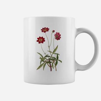 Vintage Flower Wildflower Botanical Coffee Mug | Crazezy CA