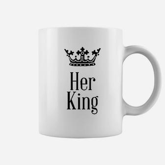 We Match Her King His Queen Matching Couple Football Coffee Mug - Thegiftio