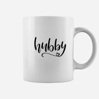 We Match Hubby Wifey Matching Couple Football Coffee Mug | Crazezy AU