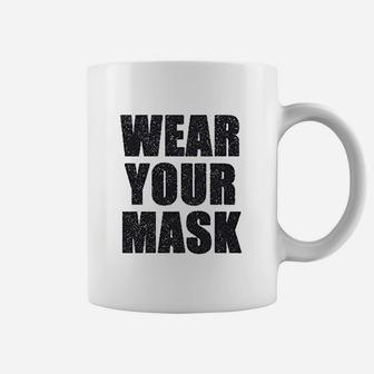 Wear Your M Ask Coffee Mug | Crazezy
