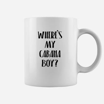 Wheres My Caban Boy Funny Pool Coffee Mug - Thegiftio