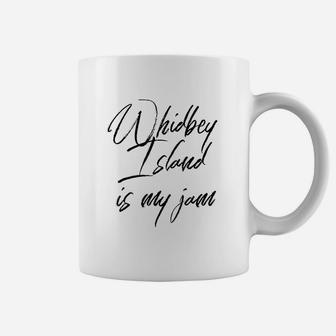 Whidbey Island Is My Jam City Love Community Coffee Mug - Thegiftio UK