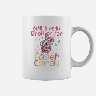 Will Trade Brother For Easter Candy | Funny Easter Kids Gift Coffee Mug | Crazezy UK