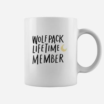 Wolf Pack Lifetime Member Funny Wolves Coffee Mug - Thegiftio UK