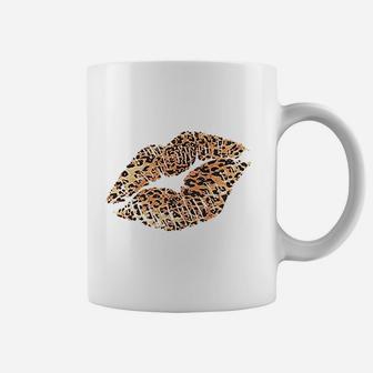 Women Leopard Lips Summer Coffee Mug | Crazezy AU