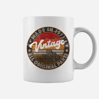 Womens 47Th Birthday Gift Vintage Made In 1973 Original Parts Funny Coffee Mug | Crazezy UK