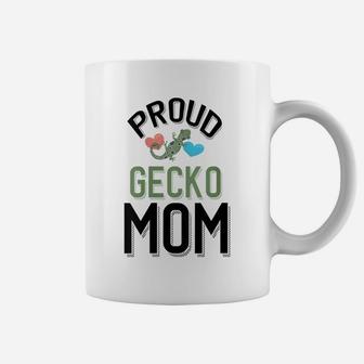 Womens Cute Pet Gecko Owner - Proud Gecko Mom Coffee Mug | Crazezy UK