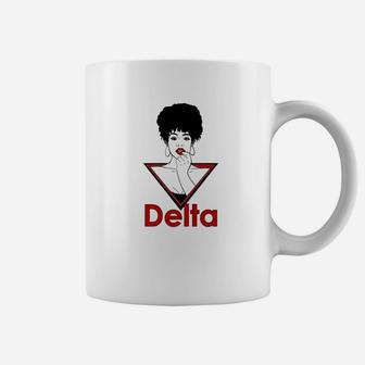 Womens Delta Sorority Sigma Paraphernalia Theta Diva Coffee Mug - Thegiftio UK