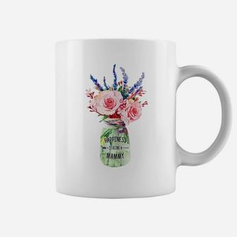 Womens Happiness Is Being A Mammy Shirt For Mother's Day Gifts Coffee Mug | Crazezy UK