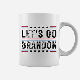 Womens Lets Go Brandon Tee Funny Trendy Sarcastic Let's Go Brandon Coffee Mug | Crazezy DE
