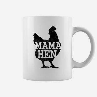 Womens Mama Hen Funny Mother's Day Chicken Mom Farmer Farm Gift Coffee Mug | Crazezy CA