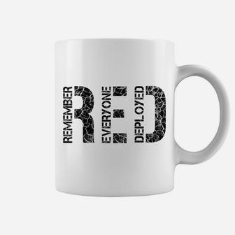 Womens Red Friday Military Veteran - Remember Everyone Deployed Coffee Mug | Crazezy