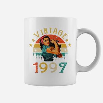 Womens Retro Vintage 1997 Made In 1997 24 Years Old 24Th Birthday Coffee Mug | Crazezy