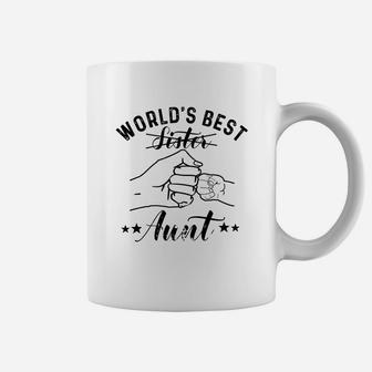 Womens Worlds Best Aunt Womens Coffee Mug - Thegiftio UK