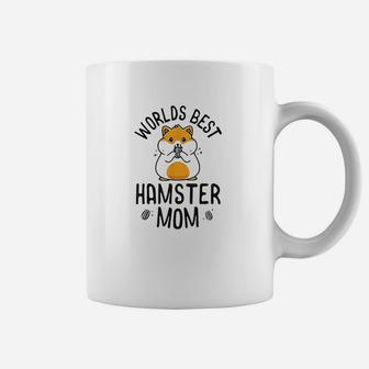 World Best Hamster Mom For Girls Women Kids Kawaii Coffee Mug | Crazezy CA
