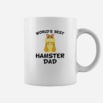Worlds Best Hamster Dad Hamster Owner Coffee Mug | Crazezy AU